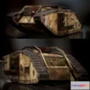 1534576 - PBR Game 3D Models - Mark V Landship Tank 3D Max