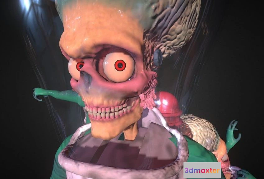 1534596 - PBR Game 3D Models - Martians 3D Max