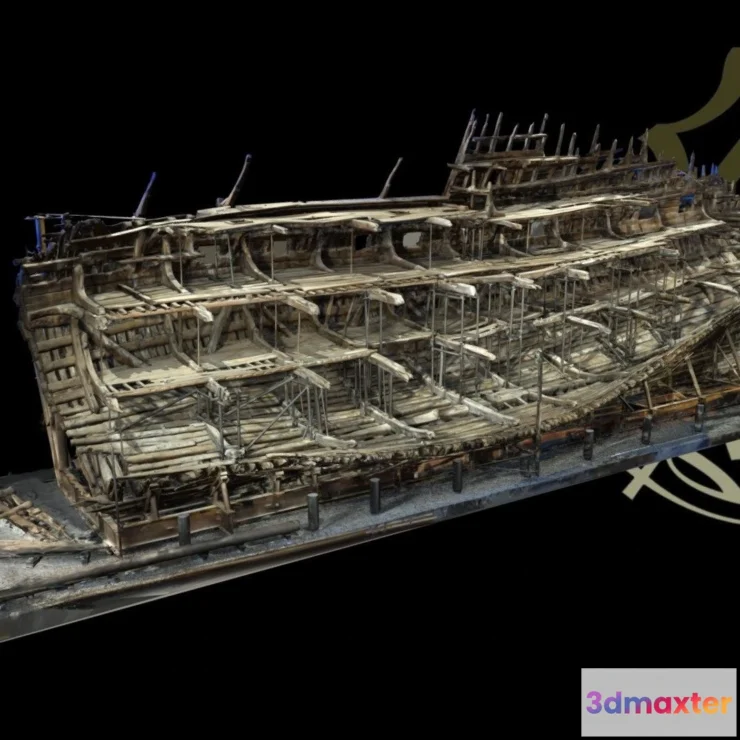 1534598 - PBR Game 3D Models - Mary Rose 3D Max