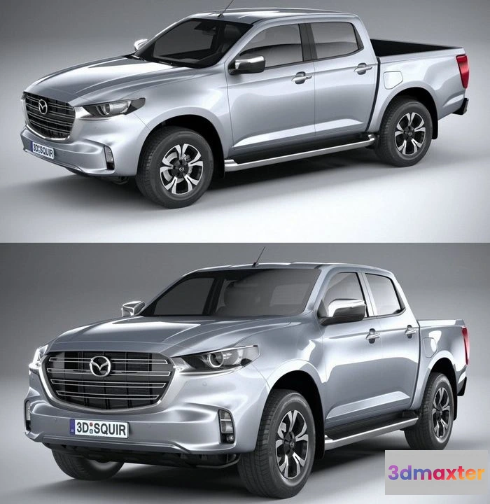 1534626 - PBR Game 3D Models - Mazda BT-50 2021 3D Max