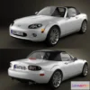 1534628 - PBR Game 3D Models - Mazda MX-5 2009 3D Max