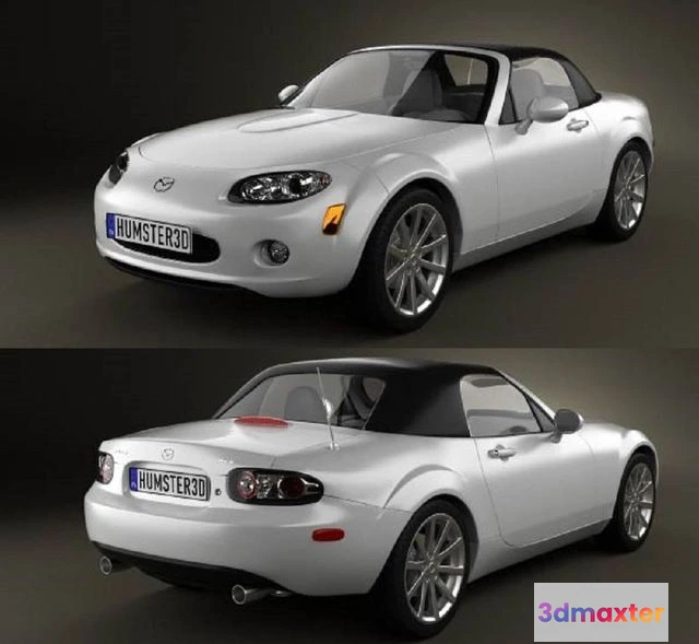 1534628 - PBR Game 3D Models - Mazda MX-5 2009 3D Max