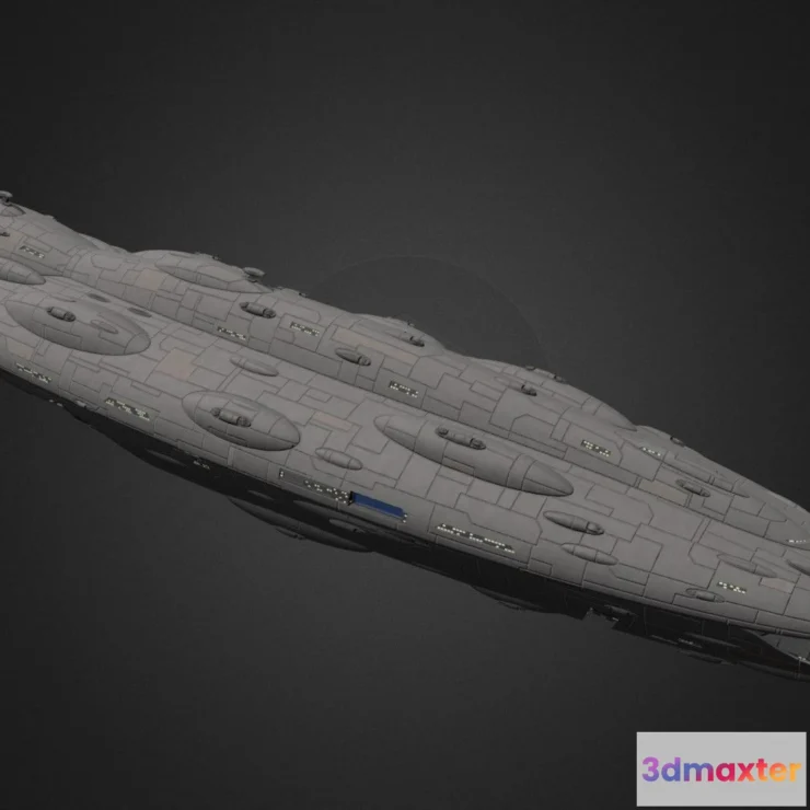 1534638 - PBR Game 3D Models - Mc90 Star Defender 3D Max