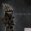 1534674 - PBR Game 3D Models - Mechanical arm 3D Max