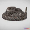 1534682 - PBR Game 3D Models - Medhue Rattlesnake 3D Max