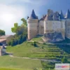 1534692 - PBR Game 3D Models - Medieval Castle 3D Max