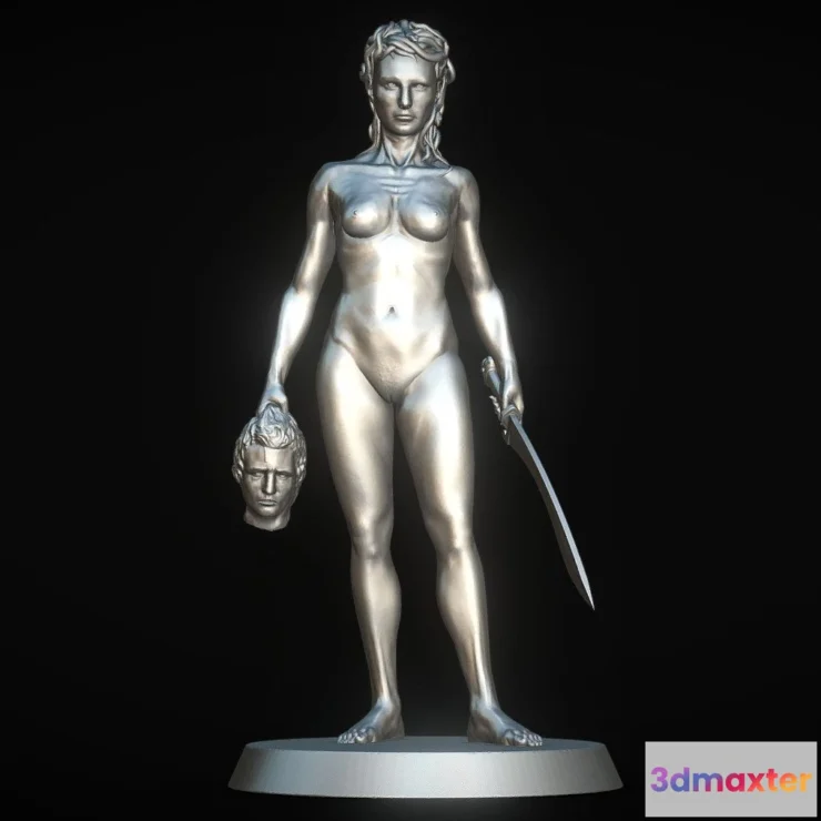 1534738 - PBR Game 3D Models - Medusa With The Head Of Perseus Printable 3D Max