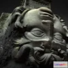 1534742 - PBR Game 3D Models - Medusas Head 2 Basilica Cisterna Istanbul 3D Max