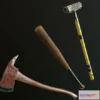 1534752 - PBR Game 3D Models - Melee Weapon Pack bat axe hammer 3D Max