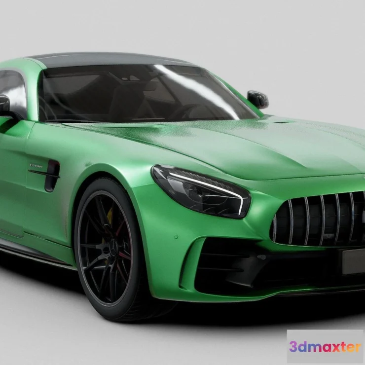 1534758 - PBR Game 3D Models - Mercedes Amg Gt R 2017 High Quality 30Off 3D Max