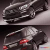 1534776 - PBR Game 3D Models - Mercedes ML63 AMG 3D Max