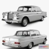 1534796 - PBR Game 3D Models - Mercedes-Benz W110 1966 3D Max