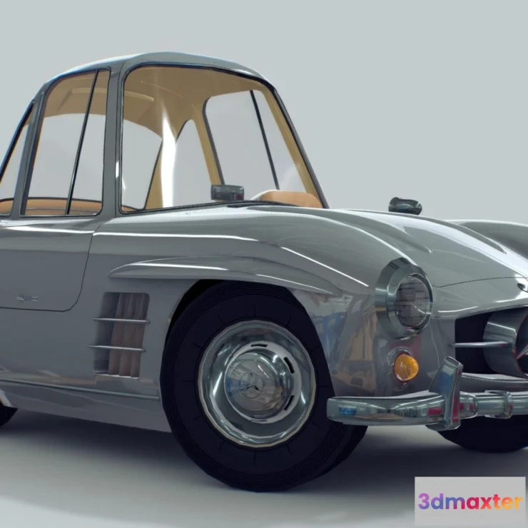 1534798 - PBR Game 3D Models - Mercer 300 Seagull 3D Max