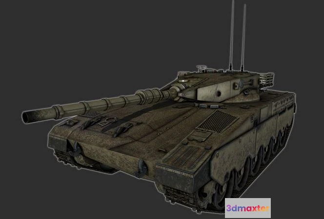 1534800 - PBR Game 3D Models - Merkava 1 3D Max