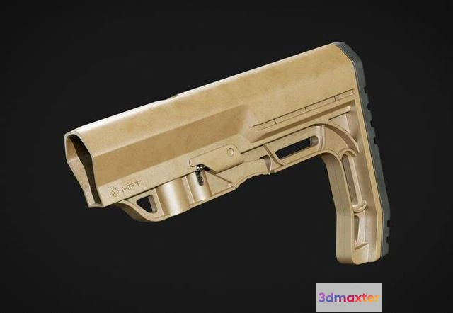 1534820 - PBR Game 3D Models - MFT - Battlelink Minimalist Stock 3D Max