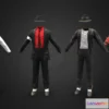 1534824 - PBR Game 3D Models - Michael Jackson Attire Collection 3D Max