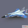 1534840 - PBR Game 3D Models - Mikoyan Mig 31 3D Max