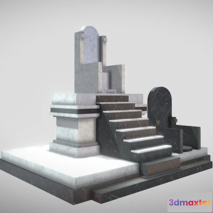 1534850 - PBR Game 3D Models - Minas Tirith Throne 3D Max