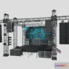 1534854 - PBR Game 3D Models - Mini Concert Stage 3D Max