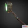 1534880 - PBR Game 3D Models - Mjolnir Thors Hammer 3D Max