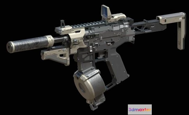 1534884 - PBR Game 3D Models - MLG G80 Concept 3D Max