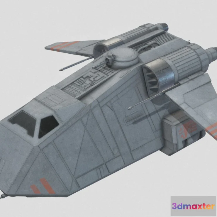 1534892 - PBR Game 3D Models - Mobile Tac Pod Star Wars Andor 3D Max