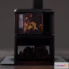 1534904 - PBR Game 3D Models - Modern Fireplace Hearthstone 3D Max