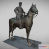 1534924 - PBR Game 3D Models - Monumento A Baquedano 3D Max