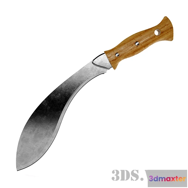 1667154 - other-models - Kukri knife 3D Max