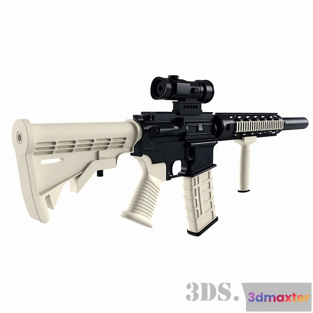 1667174 - other-models - M4 Spikes Assault Rifle 3D Max
