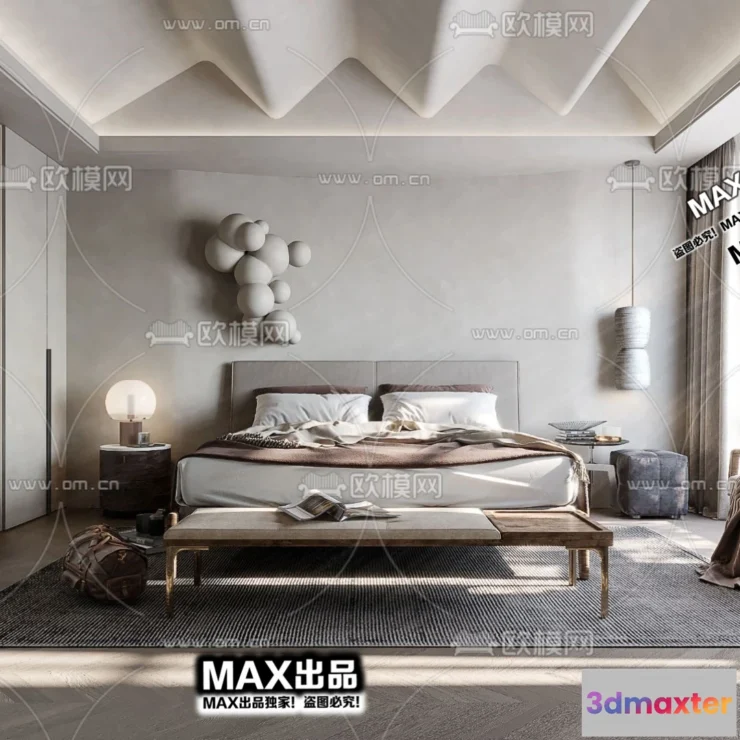 1246842 - 3D SCENES - WABI SABI STYLE - VRAY  CORONA - 3D MODEL - 4545