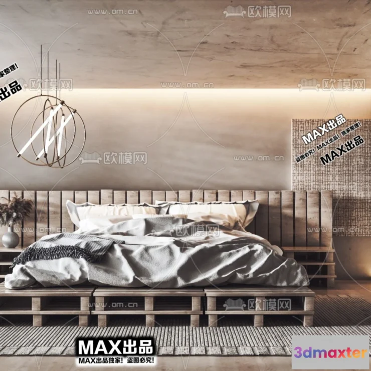 1246864 - 3D SCENES - WABI SABI STYLE - VRAY  CORONA - 3D MODEL - 4556