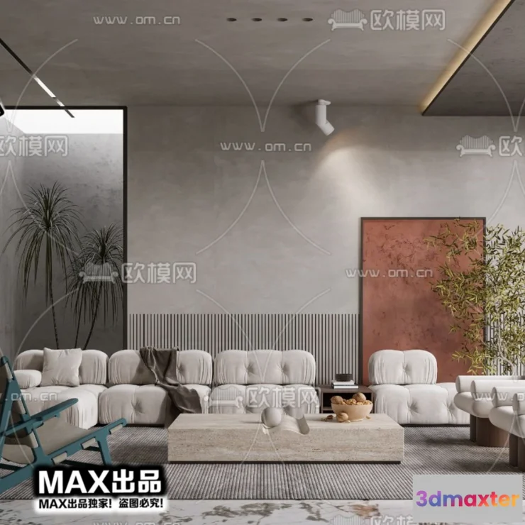 1246870 - 3D SCENES - WABI SABI STYLE - VRAY  CORONA - 3D MODEL - 4559