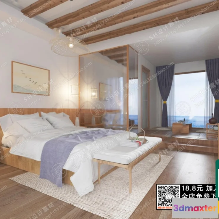 1249600 - 3D SCENES - WABI SABI STYLE - VRAY  CORONA - 3D MODEL - 5924