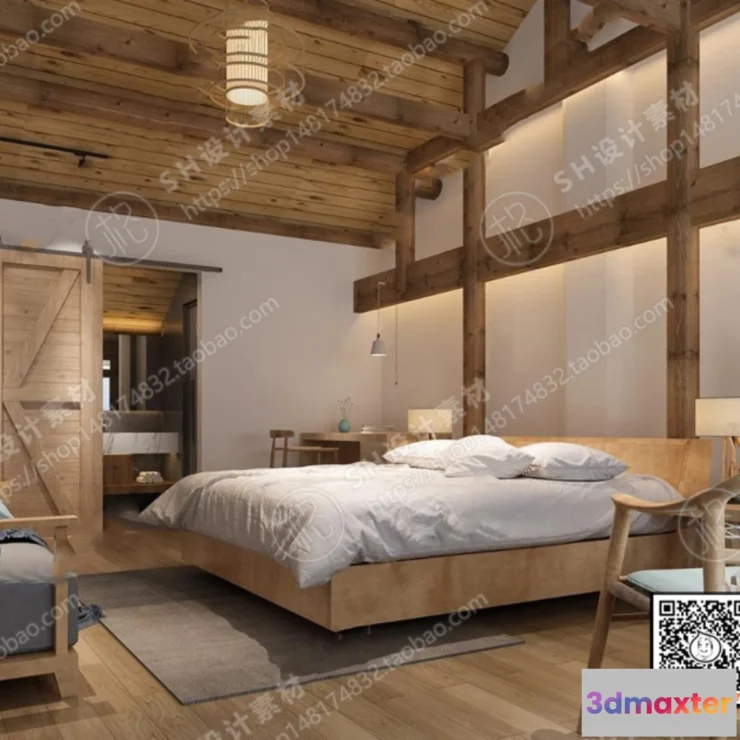1249624 - 3D SCENES - WABI SABI STYLE - VRAY  CORONA - 3D MODEL - 5936