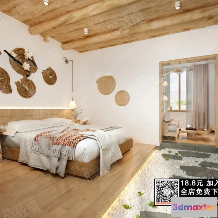 1249660 - 3D SCENES - WABI SABI STYLE - VRAY CORONA - 3D MODEL - 5954
