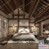 1249662 - 3D SCENES - WABI SABI STYLE - VRAY  CORONA - 3D MODEL - 5955
