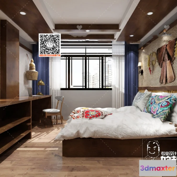 1249696 - 3D SCENES - WABI SABI STYLE - VRAY  CORONA - 3D MODEL - 5972