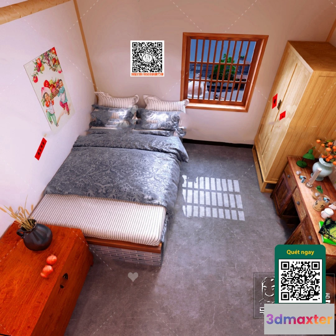 1249716 - 3D SCENES - WABI SABI STYLE - VRAY  CORONA - 3D MODEL - 5982