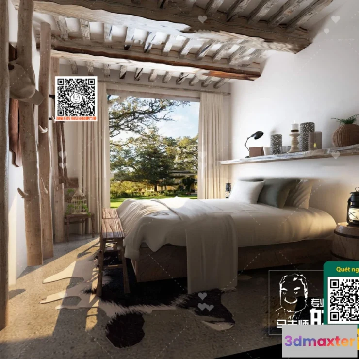 1249732 - 3D SCENES - WABI SABI STYLE - VRAY  CORONA - 3D MODEL - 5990