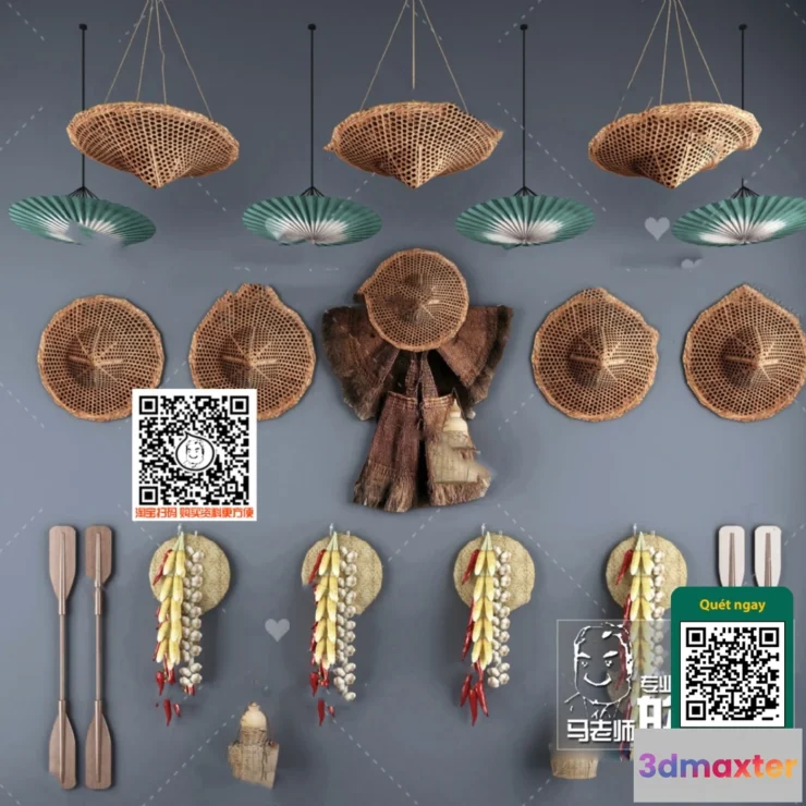 1249790 - 3D SCENES - WABI SABI STYLE - VRAY  CORONA - 3D MODEL - 6019