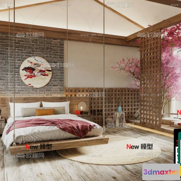 1249794 - 3D SCENES - WABI SABI STYLE - VRAY  CORONA - 3D MODEL - 6021