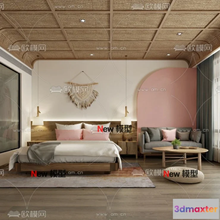 1249810 - 3D SCENES - WABI SABI STYLE - VRAY  CORONA - 3D MODEL - 6029