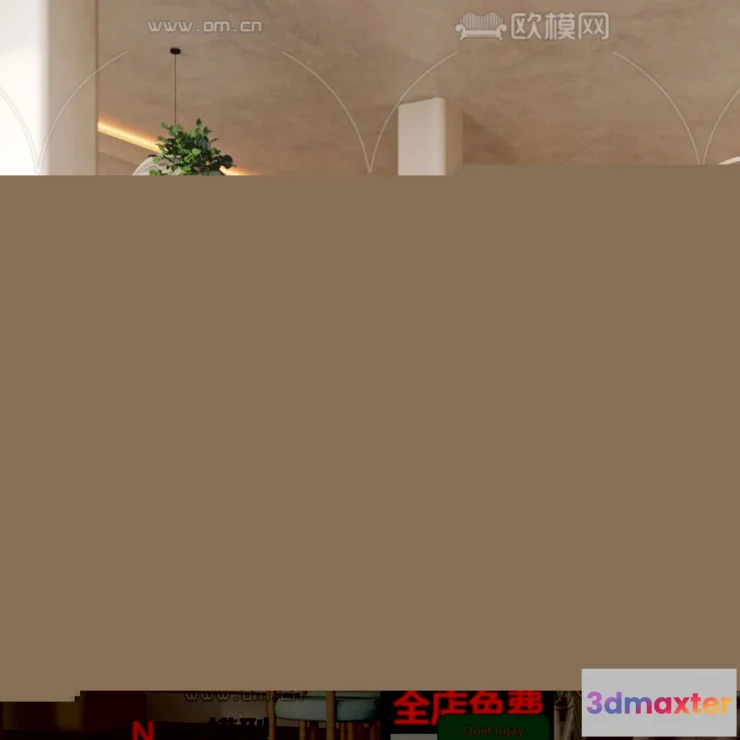 1249814 - 3D SCENES - WABI SABI STYLE - VRAY  CORONA - 3D MODEL - 6031