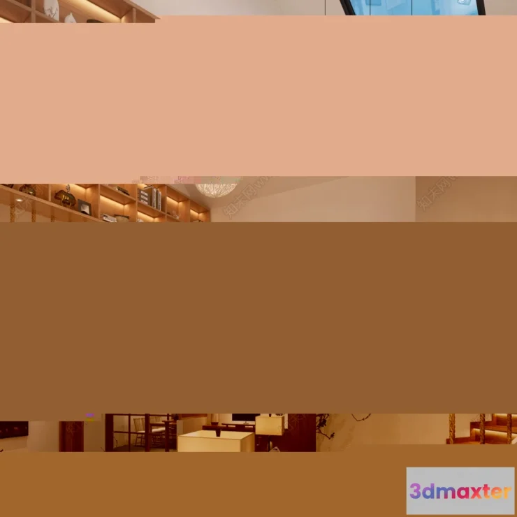 1249818 - 3D SCENES - WABI SABI STYLE - VRAY  CORONA - 3D MODEL - 6033