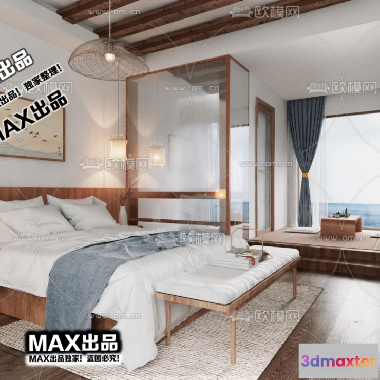 1249900 - 3D SCENES - WABI SABI STYLE - VRAY  CORONA - 3D MODEL - 6074