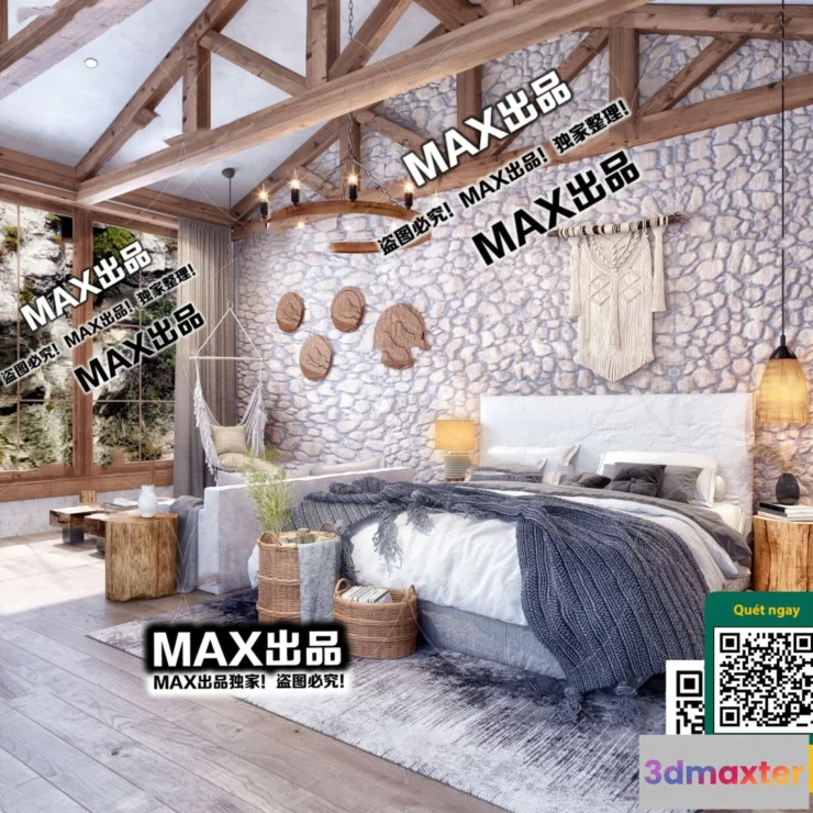 1249910 - 3D SCENES - WABI SABI STYLE - VRAY  CORONA - 3D MODEL - 6079