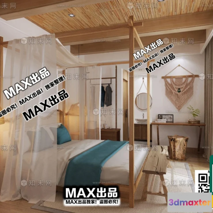 1249926 - 3D SCENES - WABI SABI STYLE - VRAY  CORONA - 3D MODEL - 6087