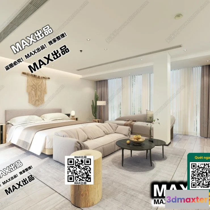 1249930 - 3D SCENES - WABI SABI STYLE - VRAY  CORONA - 3D MODEL - 6089