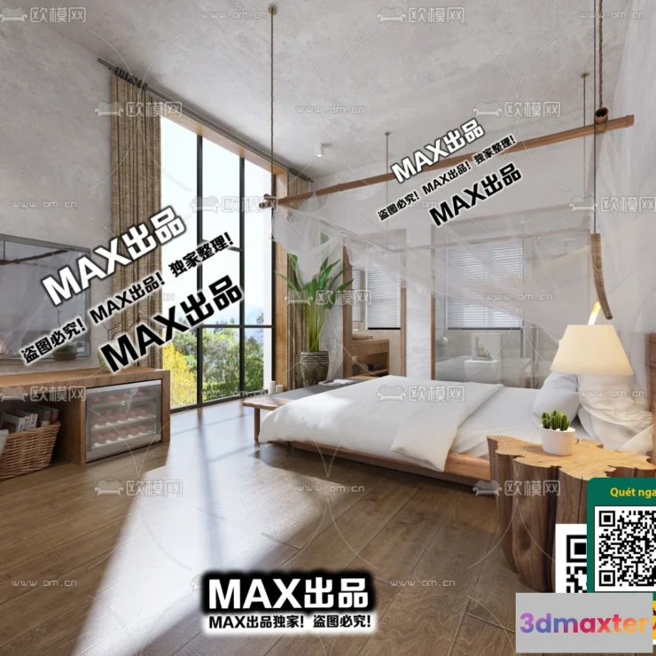 1249936 - 3D SCENES - WABI SABI STYLE - VRAY  CORONA - 3D MODEL - 6092